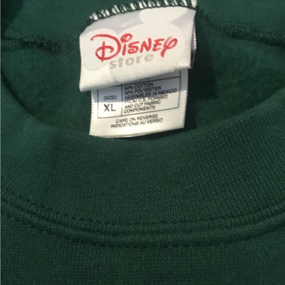 NWOT Vintage The Disney Store Green “Tigger” Printed Women’s Sweatshirt - Picture 5 of 16